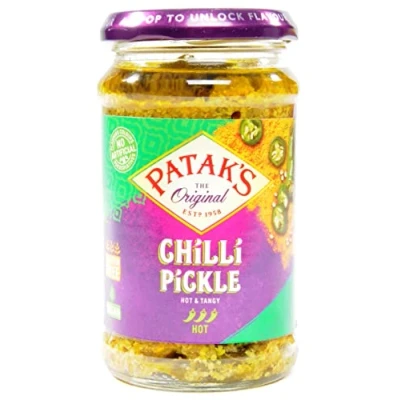 Afbeelding van Pataks Chili augurken 283 g 2 stuks