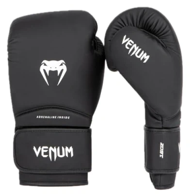 Afbeelding van Venum Contender 1.5 Boxing Gloves Bokshandschoenen, Heren, Maat: 14oz, Black/white