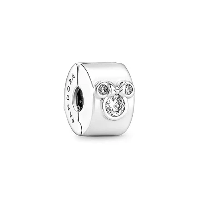 Afbeelding van Pandora Disney 925 Sterling Silver Minnie and Mickey Mouse Charm 790111C01