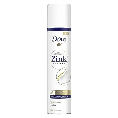 Afbeelding van Dove Deodorant Spray Original met Zink Complex 6 x 100 ml