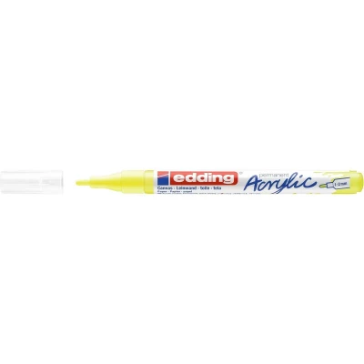 Afbeelding van edding 5300 Acrylic Marker neon geel 1 ST 2mm / 4 5300065