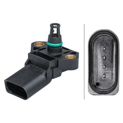 Afbeelding van HELLA 6PP 009 403 341 Sensor, vuldruk Met pakking SKODA: Fabia III Estate, Octavia 3 Schrägheck, AUDI: A3 Saloon, VOLKSWAGEN: Polo V Hatchback