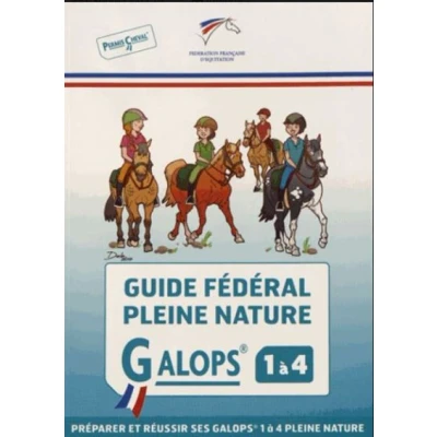 Image de Guide fédéral pleine nature Galops 1 à 4
