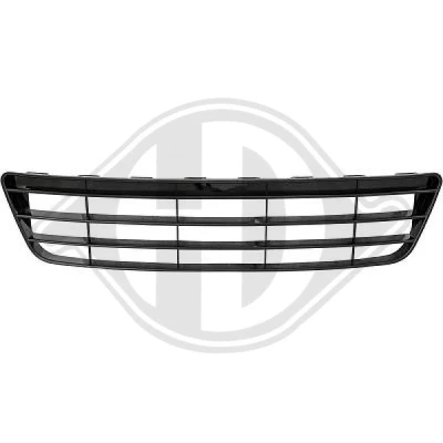 Afbeelding van DIEDERICHS ZUB00356 Bumper Grill Voor VOLKSWAGEN: Scirocco III