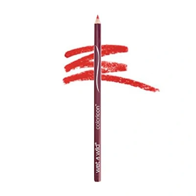 Afbeelding van Wet N Wild, Color Icon Lipliner Pencil, lippenstift met een rijke, romige en vlekvrije formule, nauwkeurig gebruik, zijdeachtige textuur volle levendige kleur, rode bes