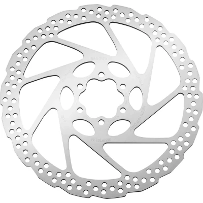 Afbeelding van Shimano Sm rt56 Remschijf 180 Mm Center lock Rvs Zilver