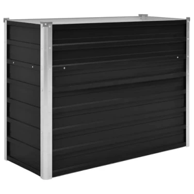 Afbeelding van vidaXL Hoogslaper voor de tuin, 100 x 40 77 cm, staal, verzinkt
