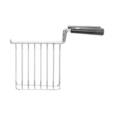 Afbeelding van Hendi Tang voor tosti apparaat geïsoleerde handgrepen roestvast staal 180x60x180 mm