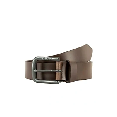 Image de Levi&#039;s Seine Metal Homme Ceinture décontracté, Maron (Dark Brown), 110