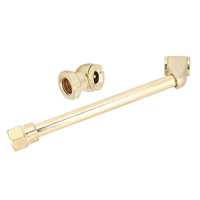 Afbeelding van Pneumatische boorhouder binnenschroefdraad pompmondstuk 1/4 inch + pompstang pneumatisch gereedschap bandenopblaataccessoire (1/4)