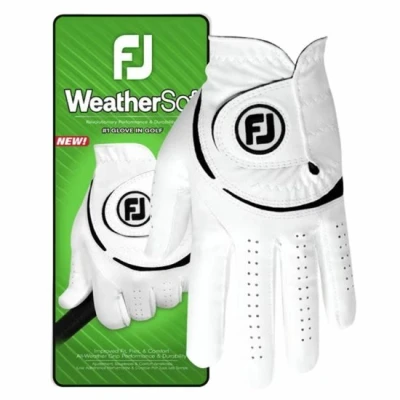 Afbeelding van Footjoy Weathersof Handschoen Heren 2024 Maat S Linkerhandschoen (rechtshandige speler)