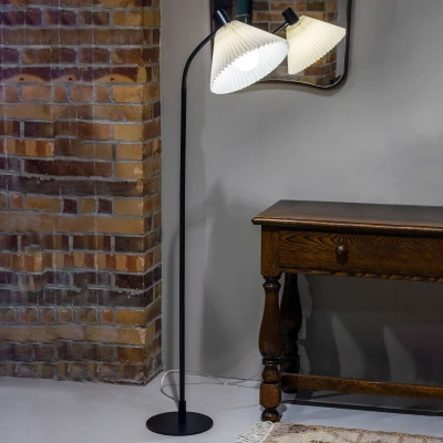 Afbeelding van Vloerlamp Mira, zwart