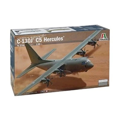 Afbeelding van 1:48 Italeri 2746 C 130J C5 Hercules Lockheed Martin Plastic Modelbouwpakket