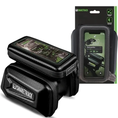 Afbeelding van FOREVER Mobiele telefoonhouder voor fiets, waterdicht, drievoudig fietsframe met smartphone, TPU touchscreen, ideaal