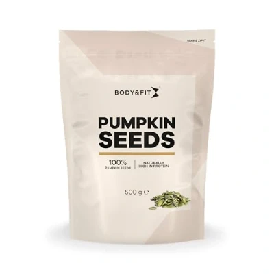 Afbeelding van Body &amp; Fit Pure Pumpkin Seed Superfood Pompoenpitten 500 gram (1 Zak)
