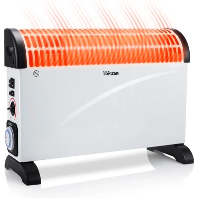 Afbeelding van Digitale verwarming Tristar KA 5914 2000 W Wit Zwart/Wit