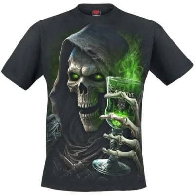 Afbeelding van Spiral M101 T shirt voor heren (1 stuk), zwart.