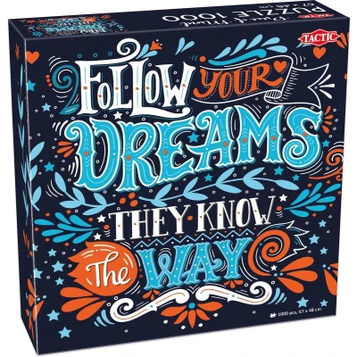 Afbeelding van Puzzel Follow Your Dreams 1000 Stukjes