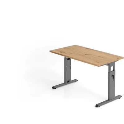 Afbeelding van MEGA 612 G Bureau Tafelhoogte I In hoogte verstelbaar Kleur/Grafiet 120 x 67