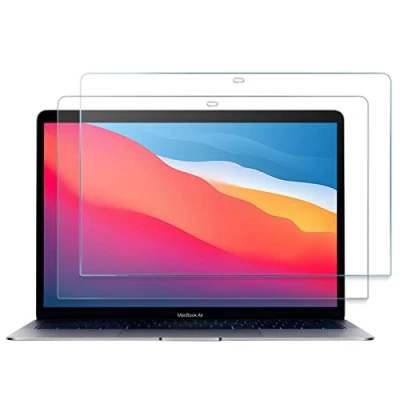 Afbeelding van ProCase 2 stuks displaybeschermfolie van gehard glas voor MacBook Pro 13 inch / Air 9H hardheid transparant