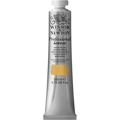Afbeelding van Winsor &amp; Newton Professionele acryl tube 200 ml 422 Napelgeel