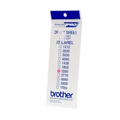 Afbeelding van Brother ID2260, SC 2000, 2000USB, 12 vel, 22 x 60 mm