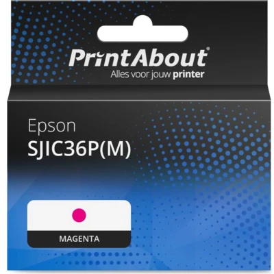 Afbeelding van Huismerk Epson SJIC36P(M) Inktcartridge Magenta