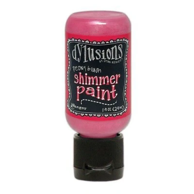 Afbeelding van Ranger Dylusions Shimmer Paint Flip Cap Bottle Peony Blush DYU81425 Dyan Reaveley