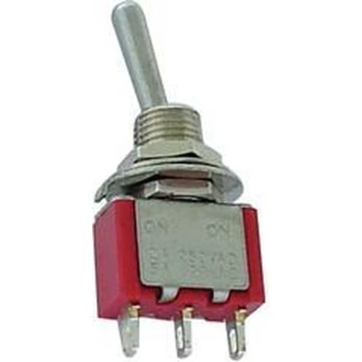 Afbeelding van VERTICALE TUIMELSCHAKELAAR SPDT ON OFF PCB TYPE