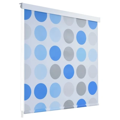 Afbeelding van Rolgordijn voor douche 80x240 cm cirkel