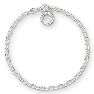 Afbeelding van Thomas Sabo X0163 001 12 M Armband Dames 925er Zilver 17 cm