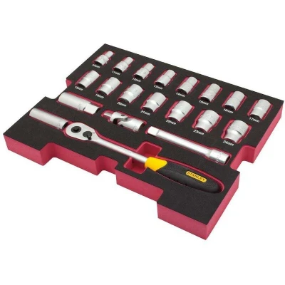 Afbeelding van Fatmax stanley 20 delige 1/2&quot; doppenset in tstak insert
