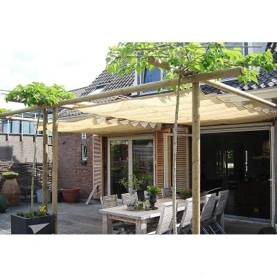 Afbeelding van Nesling Coolfit Harmonica schaduwdoek Rechthoek 290x400 cm Schaduwdoeken