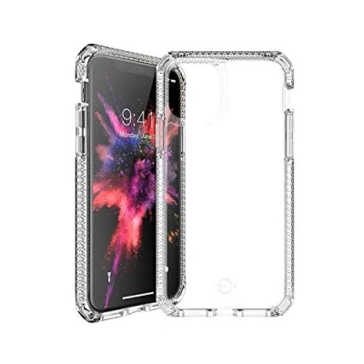 Afbeelding van Itskins, Hoesje Geschikt voor Apple iPhone 11 Pro Max Halfstijf Supreme Helder, Transparant