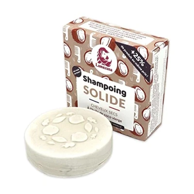 Afbeelding van Lamazuna Shampoo Blok Droog haar Vanilla/Kokos