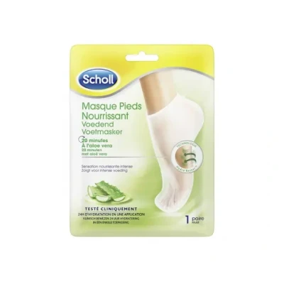 Afbeelding van Scholl Voedend Voetmasker Aloë Vera 1PR
