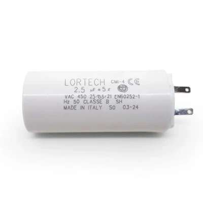 Afbeelding van Condensator 2,5 µF kabelschoenen 2,8 mm