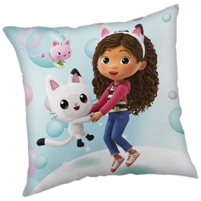 Afbeelding van Gabby&#039;s Dollhouse Vierkante Kussen, Decoratieve Kussen 40x40 cm, OEKO TEX