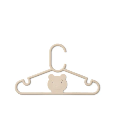 Afbeelding van Liewood Kledinghanger Falton Mr Bear 8 Pack Sandy