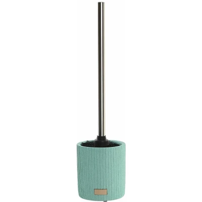 Afbeelding van Toiletborstel DKD Home Decor Cement Roestvrij staal Groen 10 x 36 cm