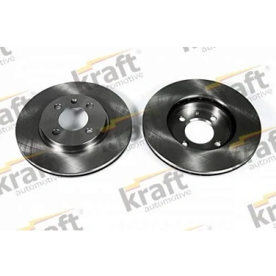 Afbeelding van KRAFT 6040090 Remschijf 256, 256,0 20,0 4 Geventileerd VOLKSWAGEN: GOLF 2, 3, Polo III Hatchback, SEAT: Arosa, TOLEDO 1, Córdoba I Saloon