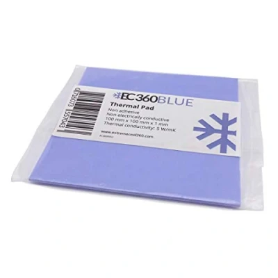 Afbeelding van EC360® Blue 5W/mK Thermokussen (100 x 100 1,0 mm)