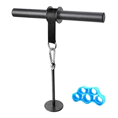Afbeelding van Forearm Wrist Roller Blaster Oefener, &amp; voor training, workout, fitness, armkrachttrainer gym en thuis