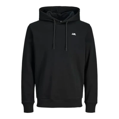 Afbeelding van JJ REBEL JREBREBEL LOGO SWEAT HOOD NOOS Heren Trui Black