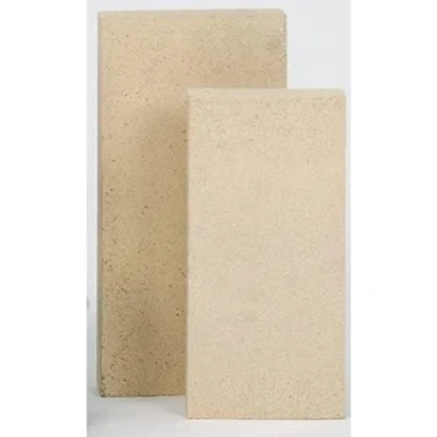 Afbeelding van FireFix 2051 vuurvaste steen (gegoten), 30 mm dik, afmetingen: 300 x 150 mm, geel