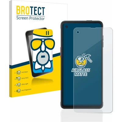 Afbeelding van BROTECT Screenprotector voor Samsung Galaxy XCover Pro Folie Beschermfolie Beschermglas matte