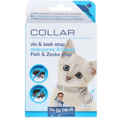 Afbeelding van Katten halsband vlo en teek stop