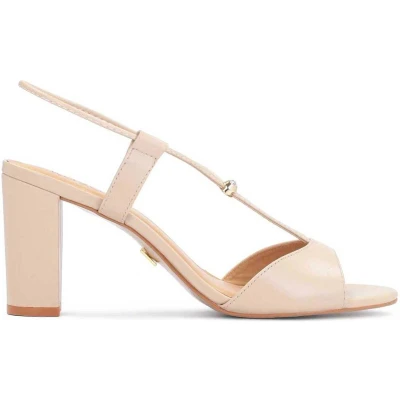 Afbeelding van Kazar Marcie Sandalen, Dames, Maat: 36, Sand Leer
