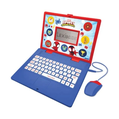 Image de Ordinateur éducatif bilingue avec 170 activités Lexibook Spiderman Spidey and His Amanzing Friends