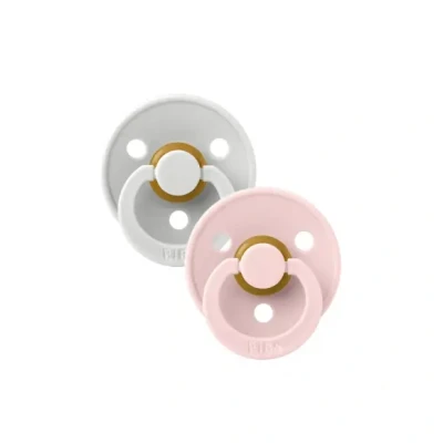 Afbeelding van Bibs 2 Fopspeen Duo Haze/blossom